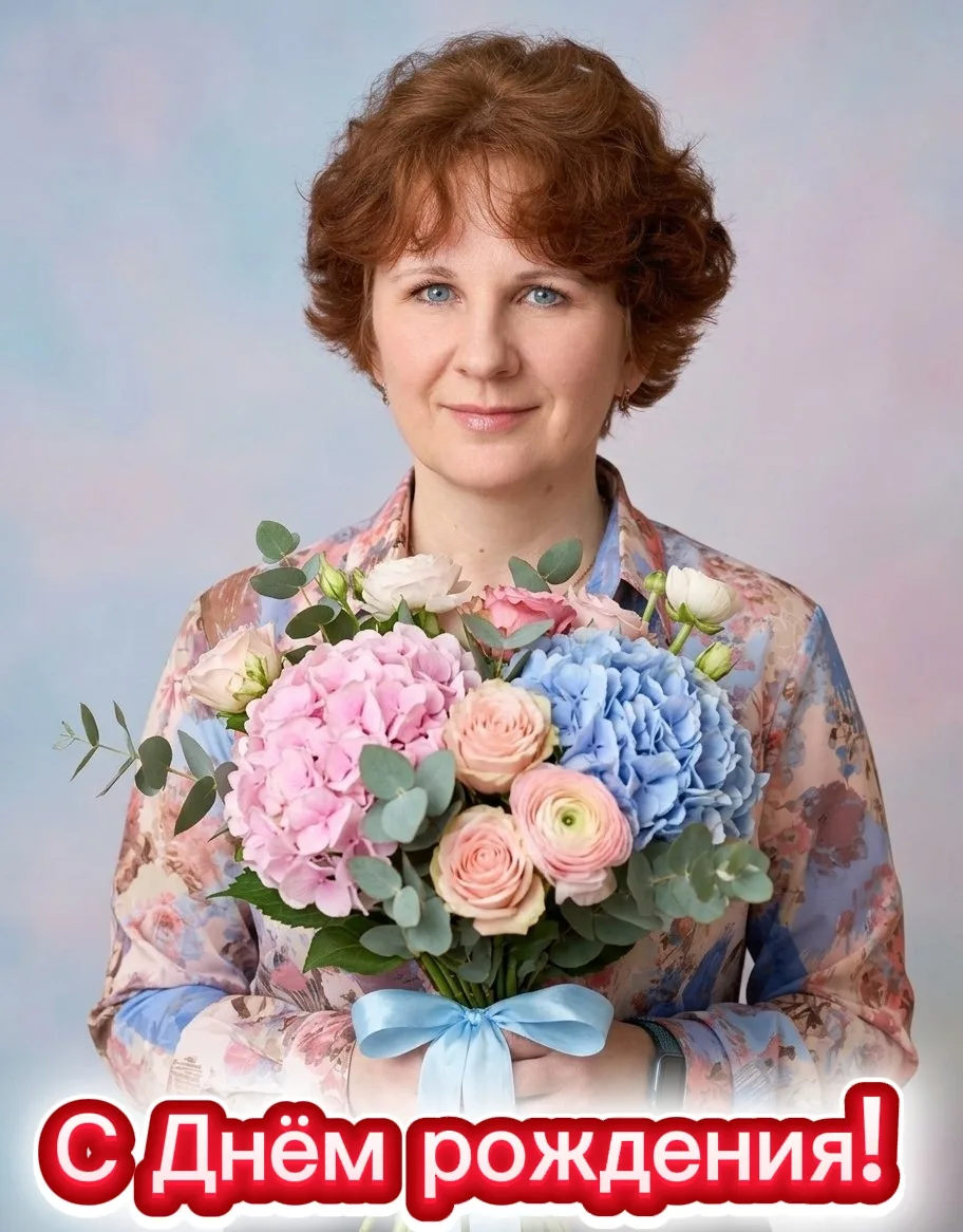🎉 Рубрика «Поздравления!» 🎉

Сегодня свой день рождения отмечает наш старший воспитатель — Наталья