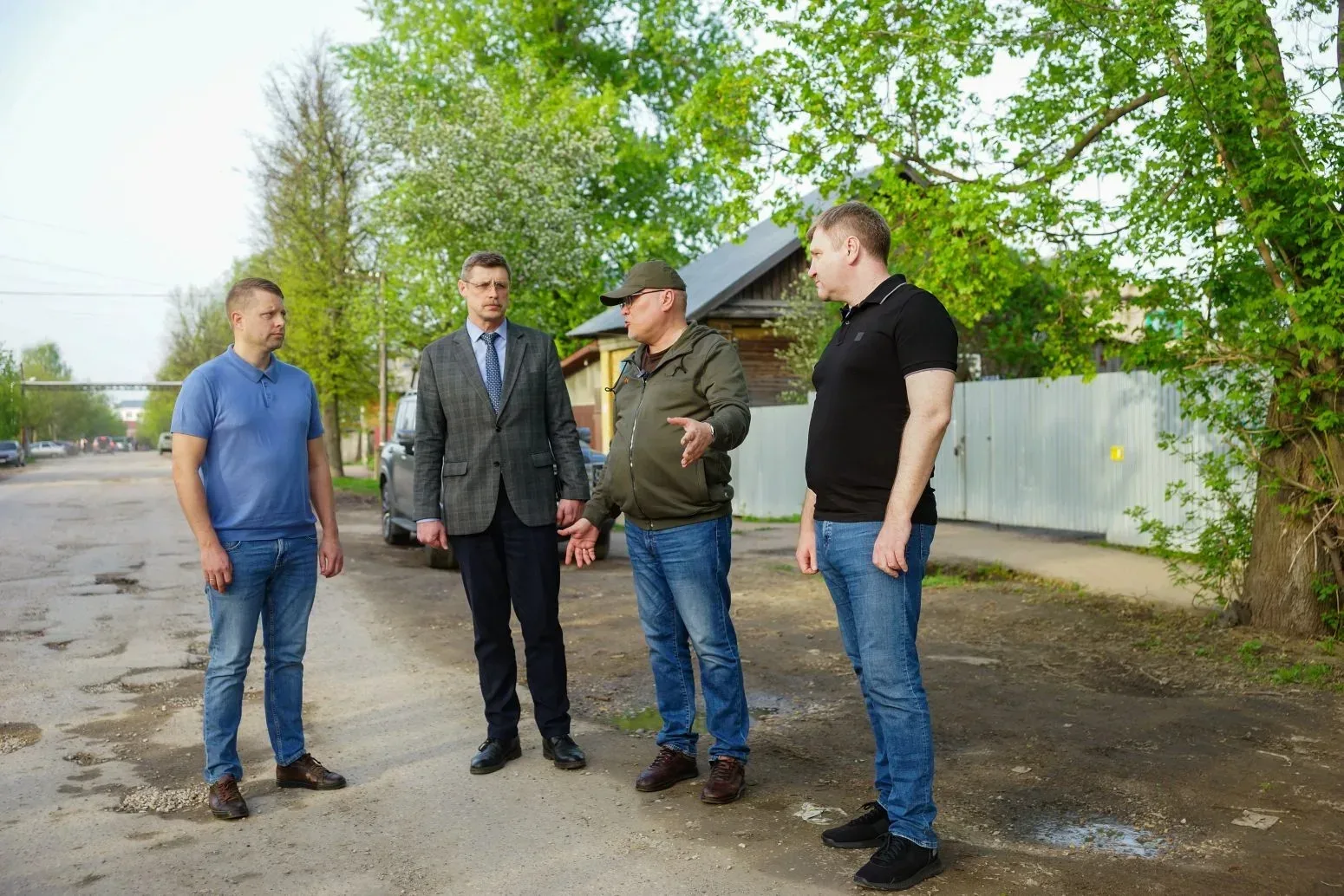 ⚒️ В Советске отремонтируют улицу Кирова. Соответствующее поручение главе Советского района Владимир