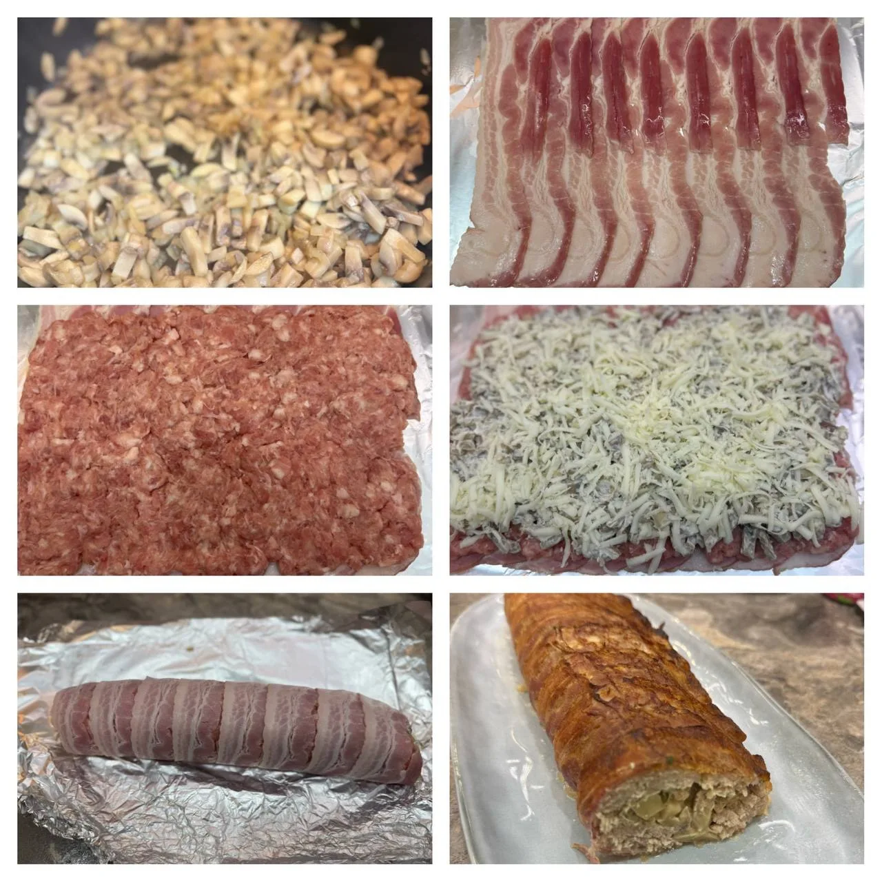Сытный рулет 🫔🥓