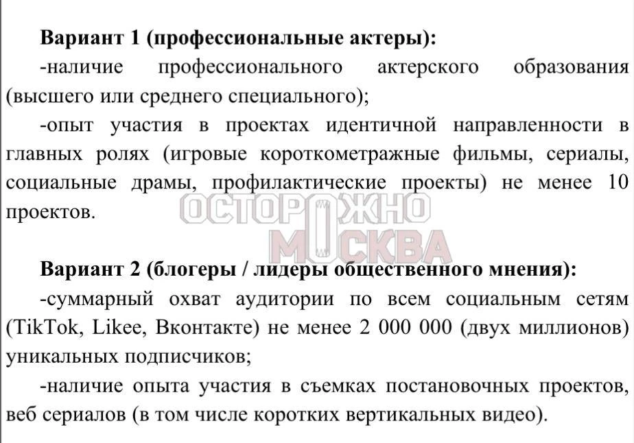 «Минус вайб»: в России за 15 миллионов рублей из федерального бюджета снимут «трэш-драм...