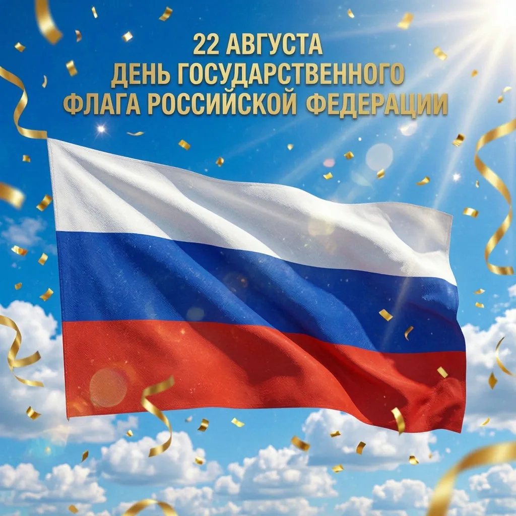 🎉 С Днём Государственного флага Российской Федерации! 🇷🇺