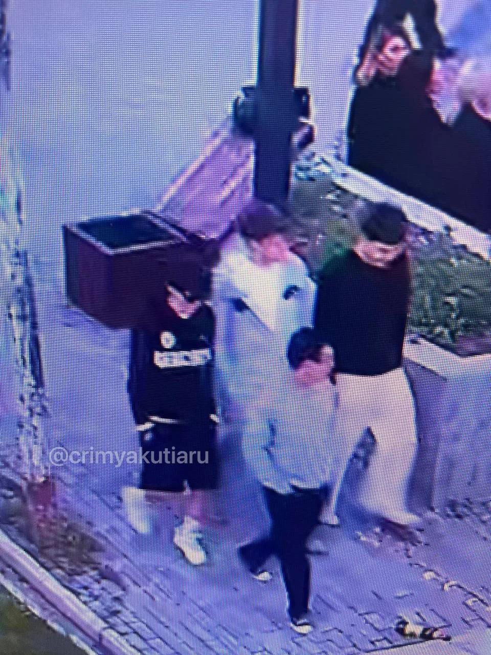 Столичной полицией разыскиваются и устанавливаются личности группы молодых людей, котор...