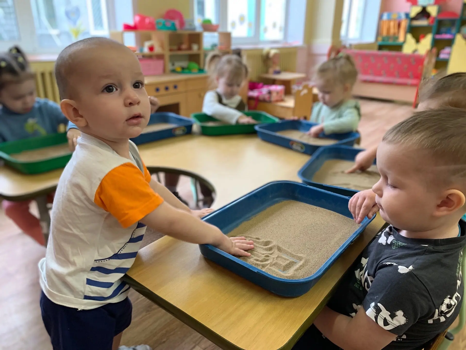 В рамках национального проекта «Молодёжь и дети» у наших маленьких воспитанников из гру...