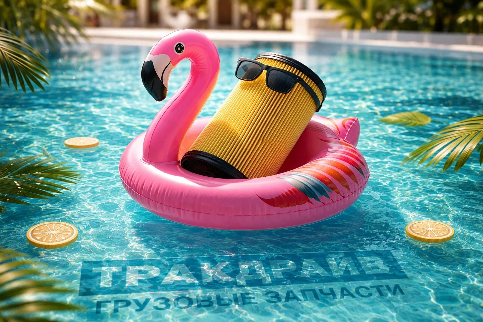 🌴 Фильтры тоже хотели бы в отпуск…

😎 Полежать у бассейна, погреться на солнце и хотя бы ненадолго