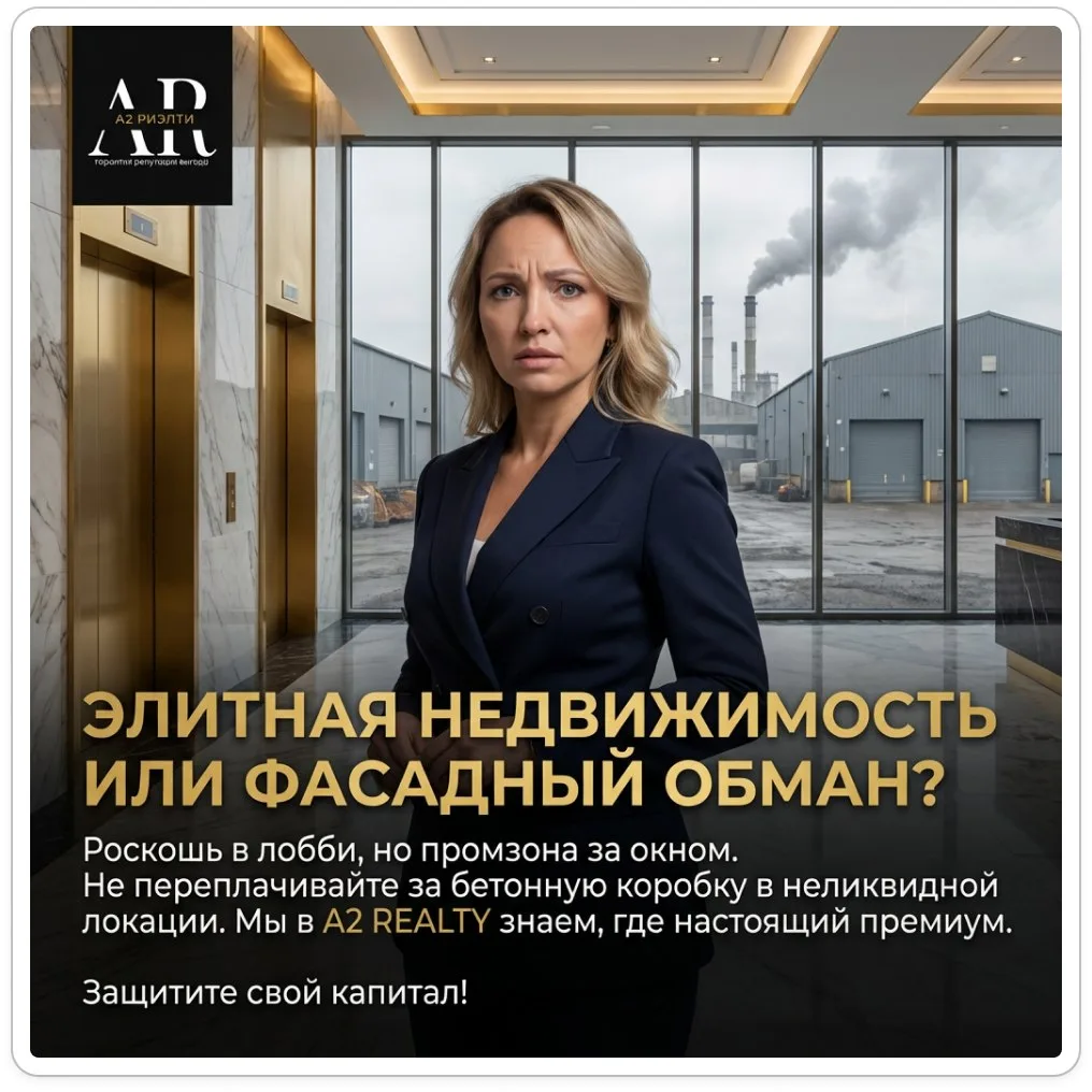 Мраморное лобби и золотые лифты — не гарантия настоящей элитной недвижимости. Главная о...