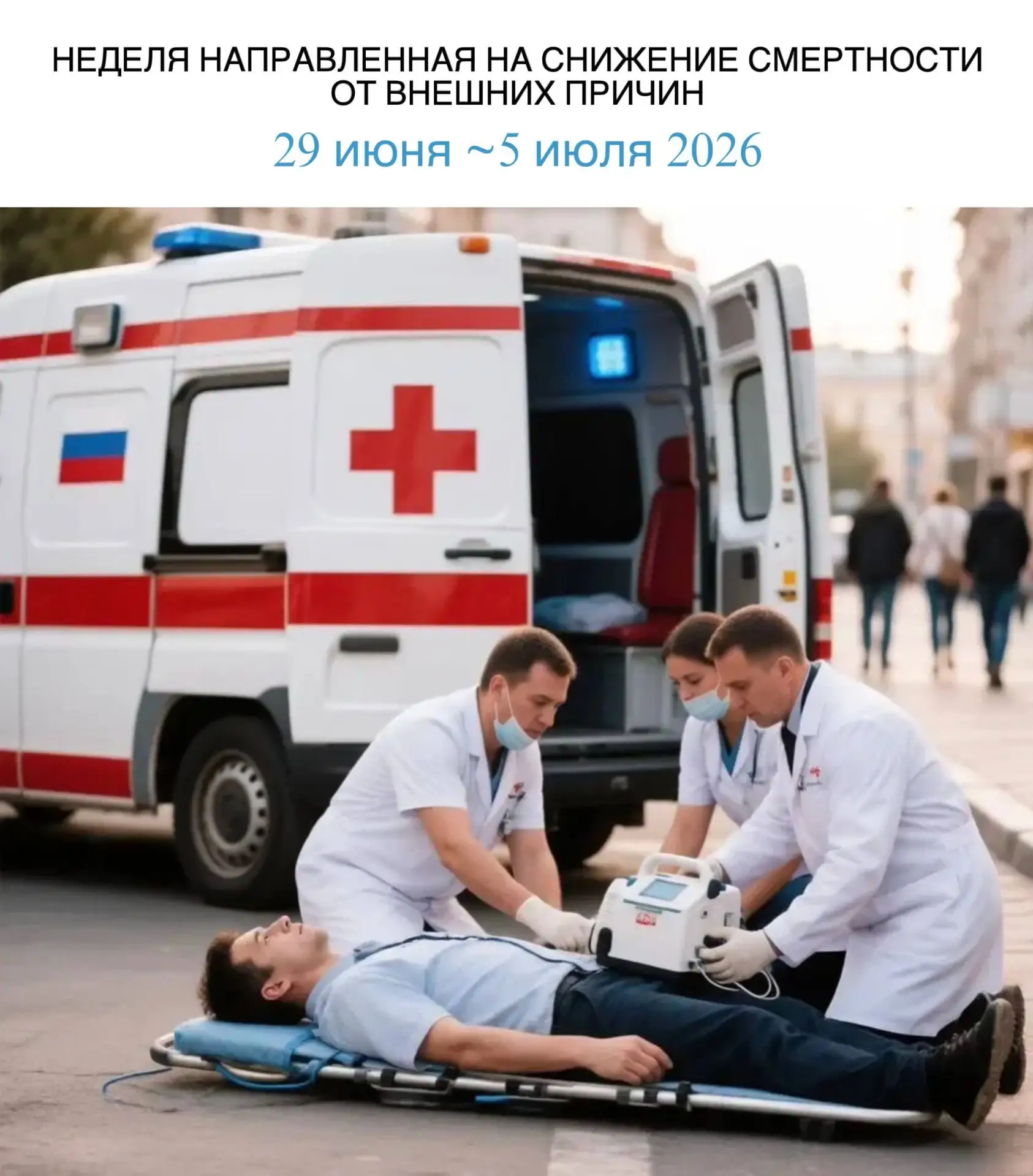 Неделя, направленная на снижение смертности от внешних причин