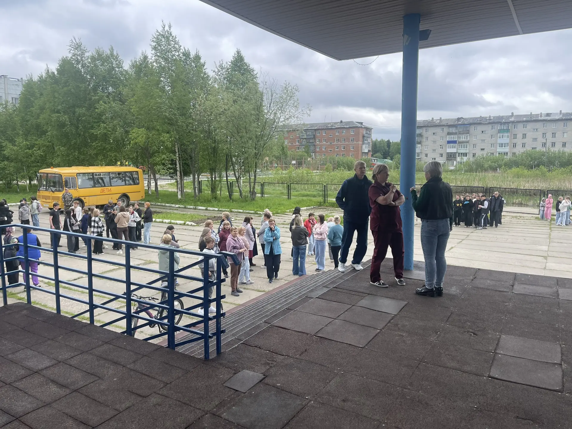 ✅3 июня в школе была проведена плановая общешкольная тренировка по эвакуации, направленная на отрабо