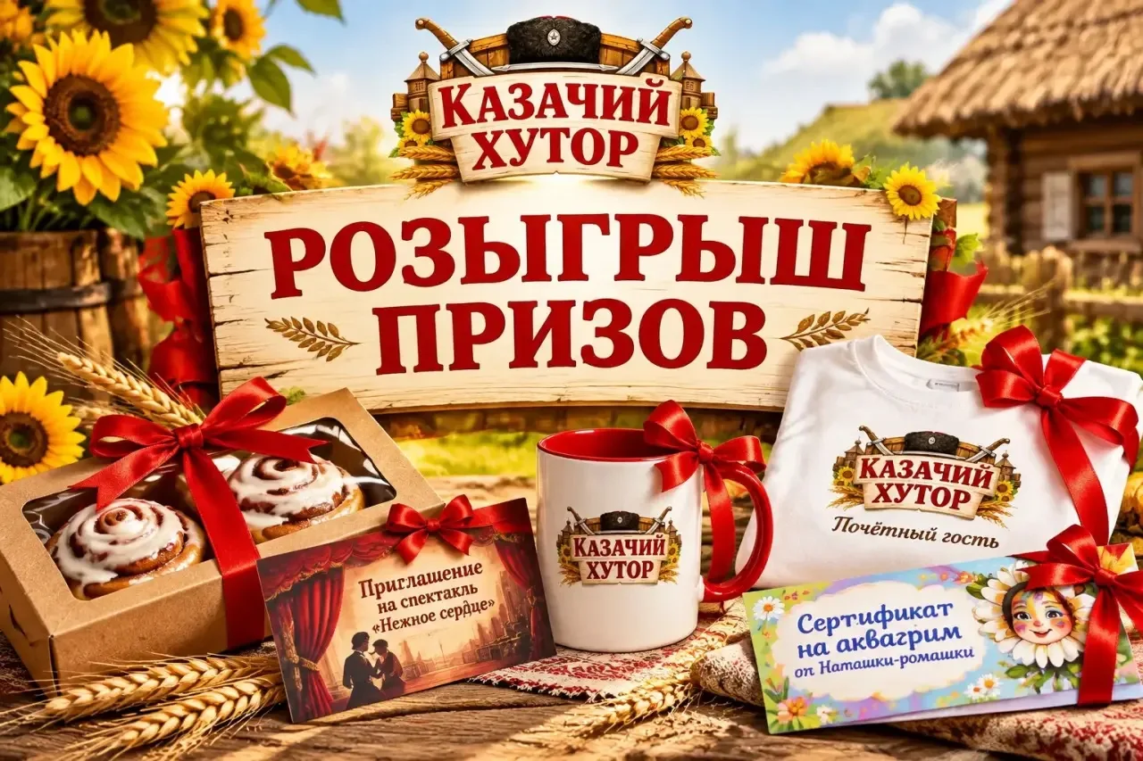 ❗️☝️Не забываем про розыгрыш для гостей мероприятия!