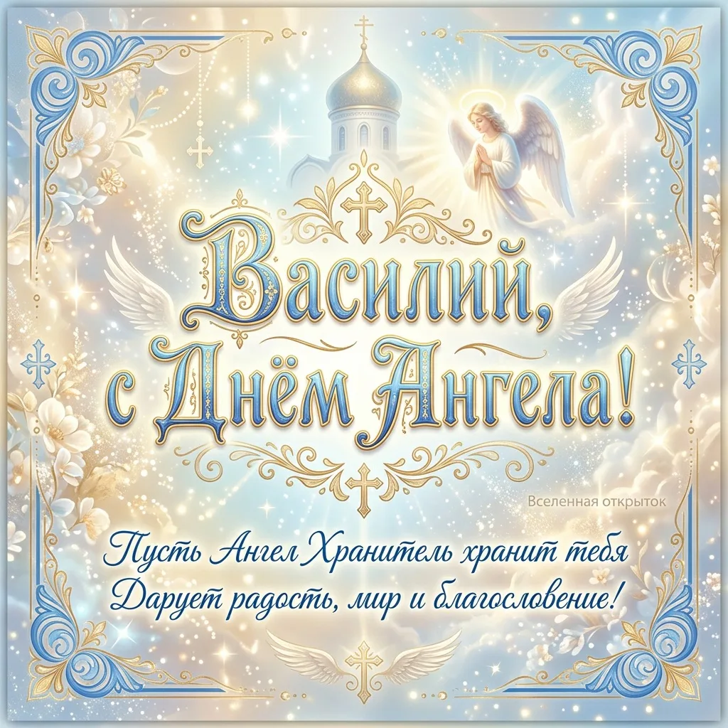 #ДеньАнгела #Василий #Гавриил #Давид #Павел #Вера 

Вселенная открыток 💜
Второй канал 👉 Православн
