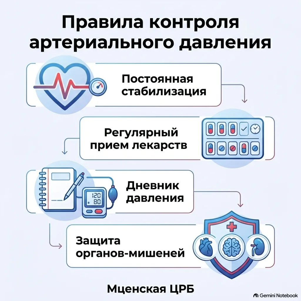 Почему нельзя игнорировать высокое давление и как уберечь «органы-мишени»? 🫀