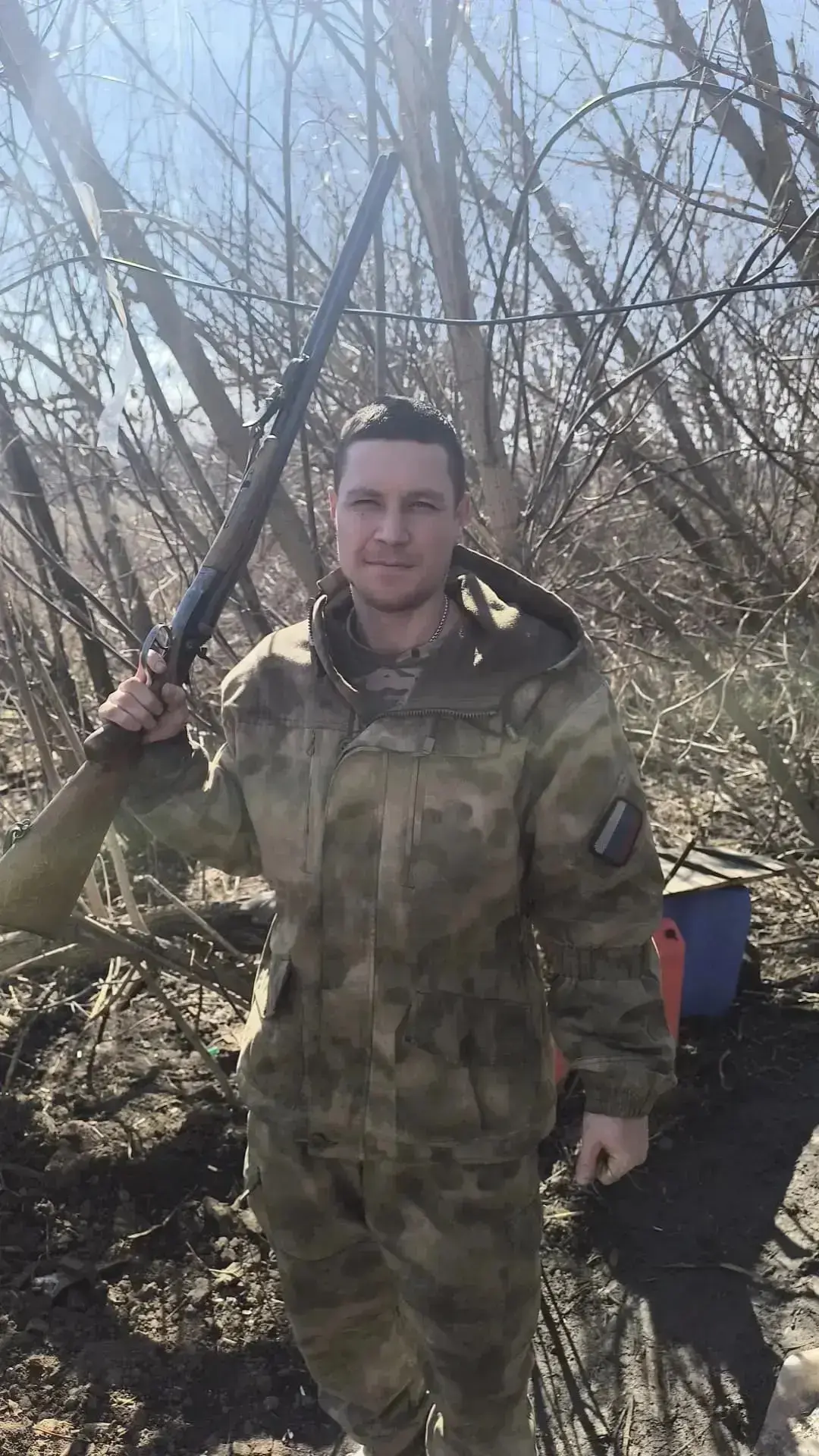 Сегодня в селе Енотаевка простились с участником специальной военной операции сержантом...