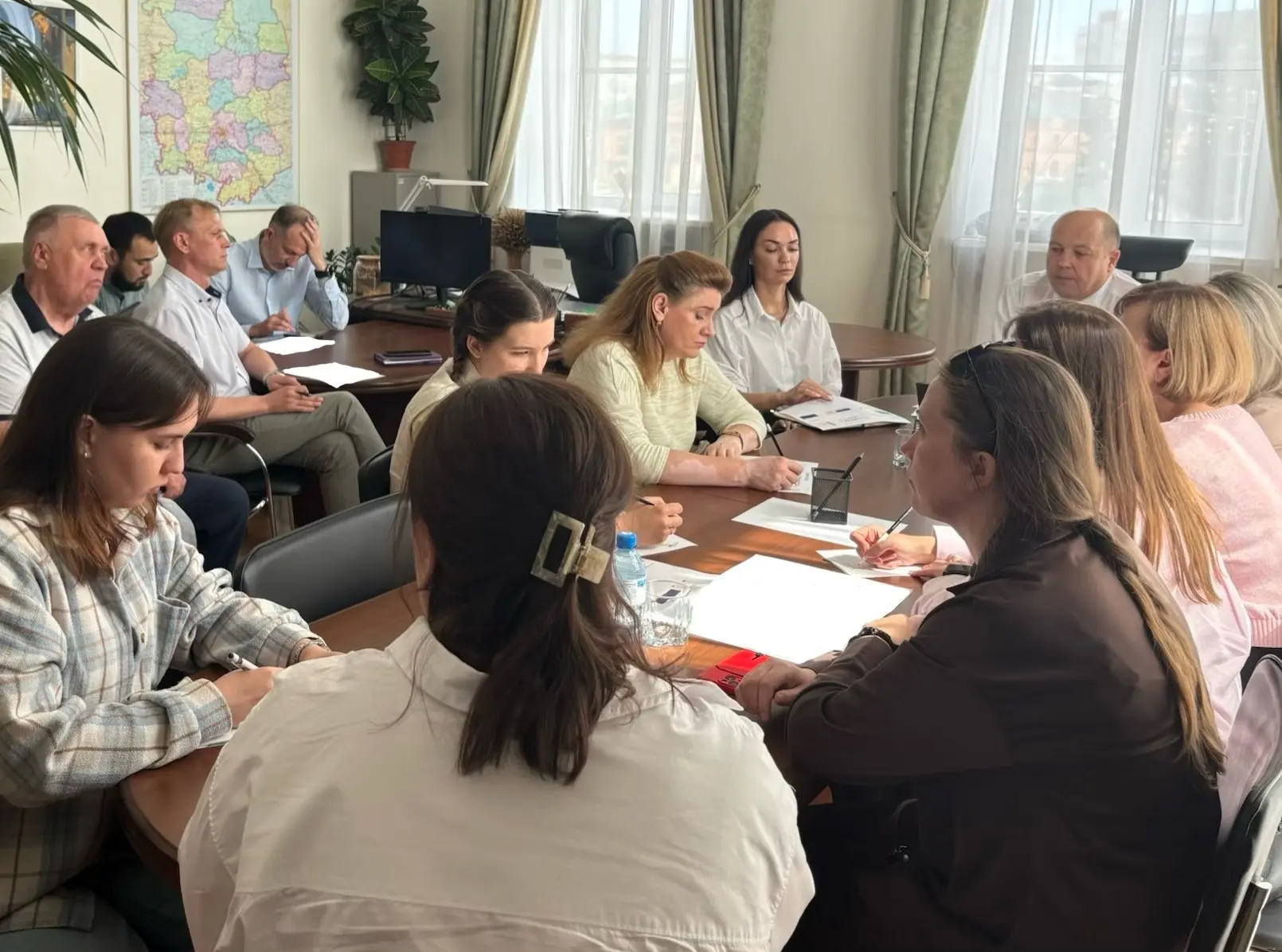 Прошло рабочее совещание с представителями предприятий пищевой и перерабатывающей промы...