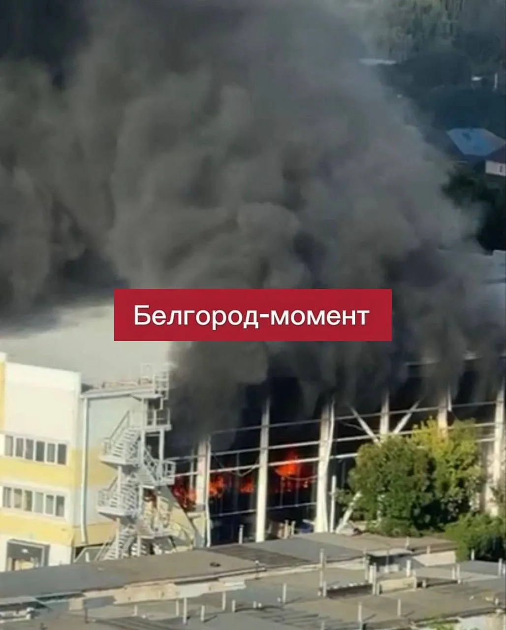 ❗️Пожар в одном из коммерческих объектов в районе Водстроя!