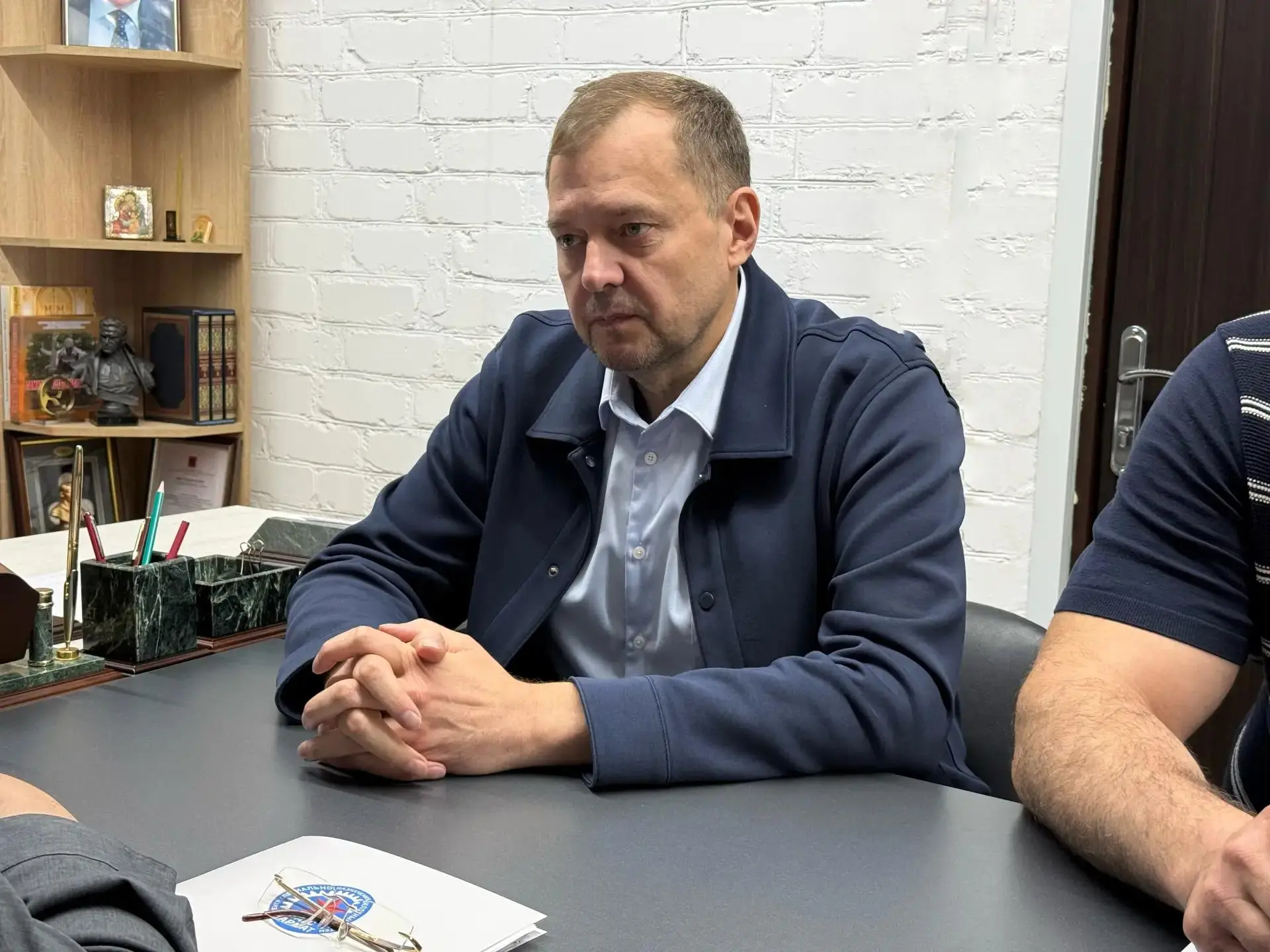 Провёл рабочую встречу с сенатором от Запорожской области — командиром Центра спецназна...