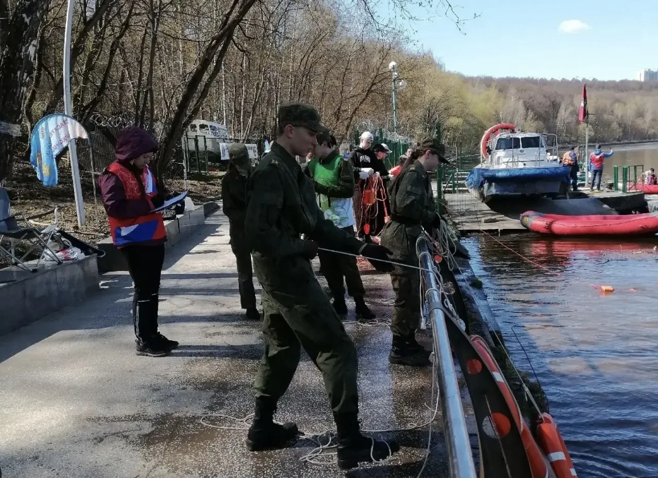 Команда 8 «К» класса приняла участие в муниципальном этапе московских городских соревнований «Школа 