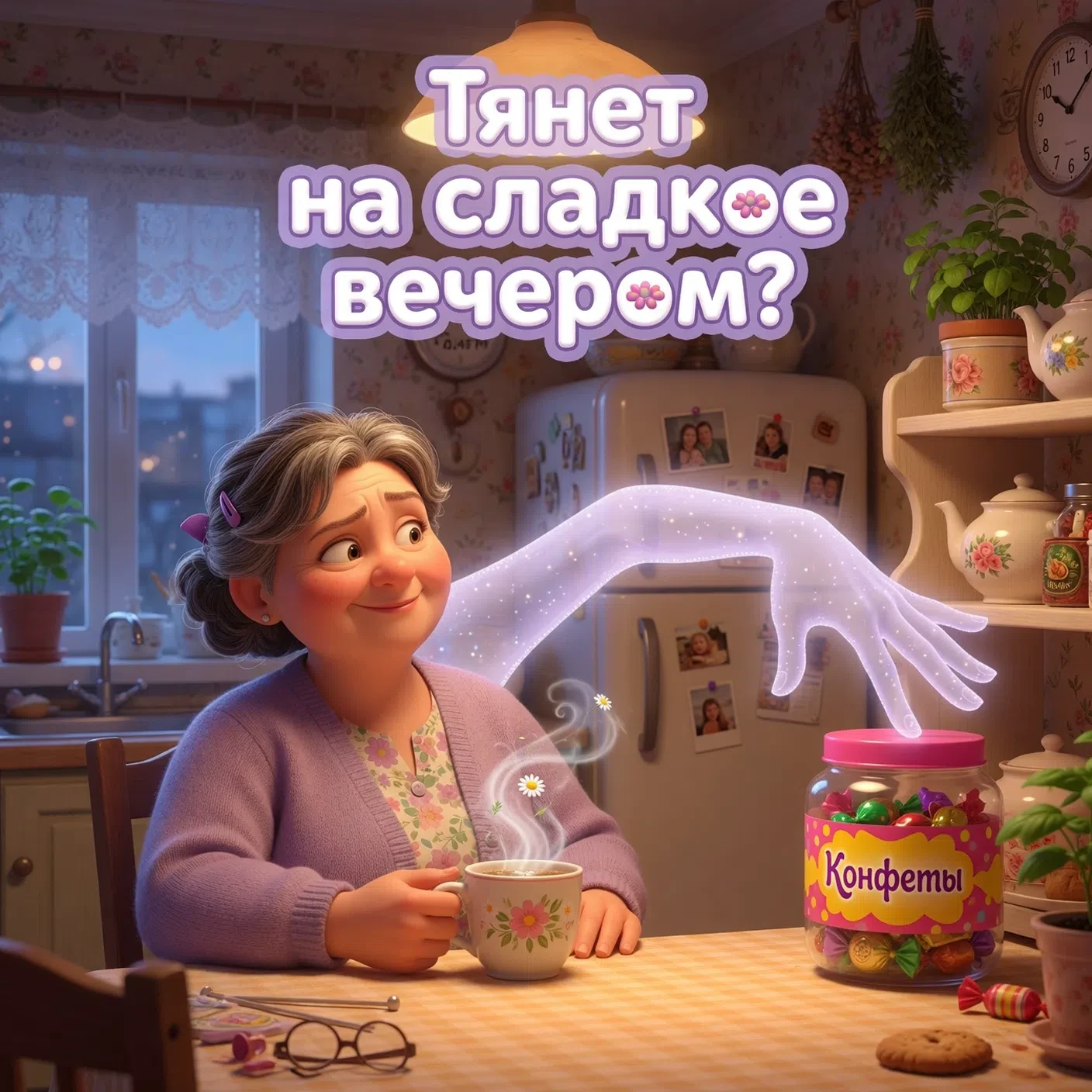 🍫 Вечерний «дожор»: почему после сытного ужина так отчаянно хочется сладенького?