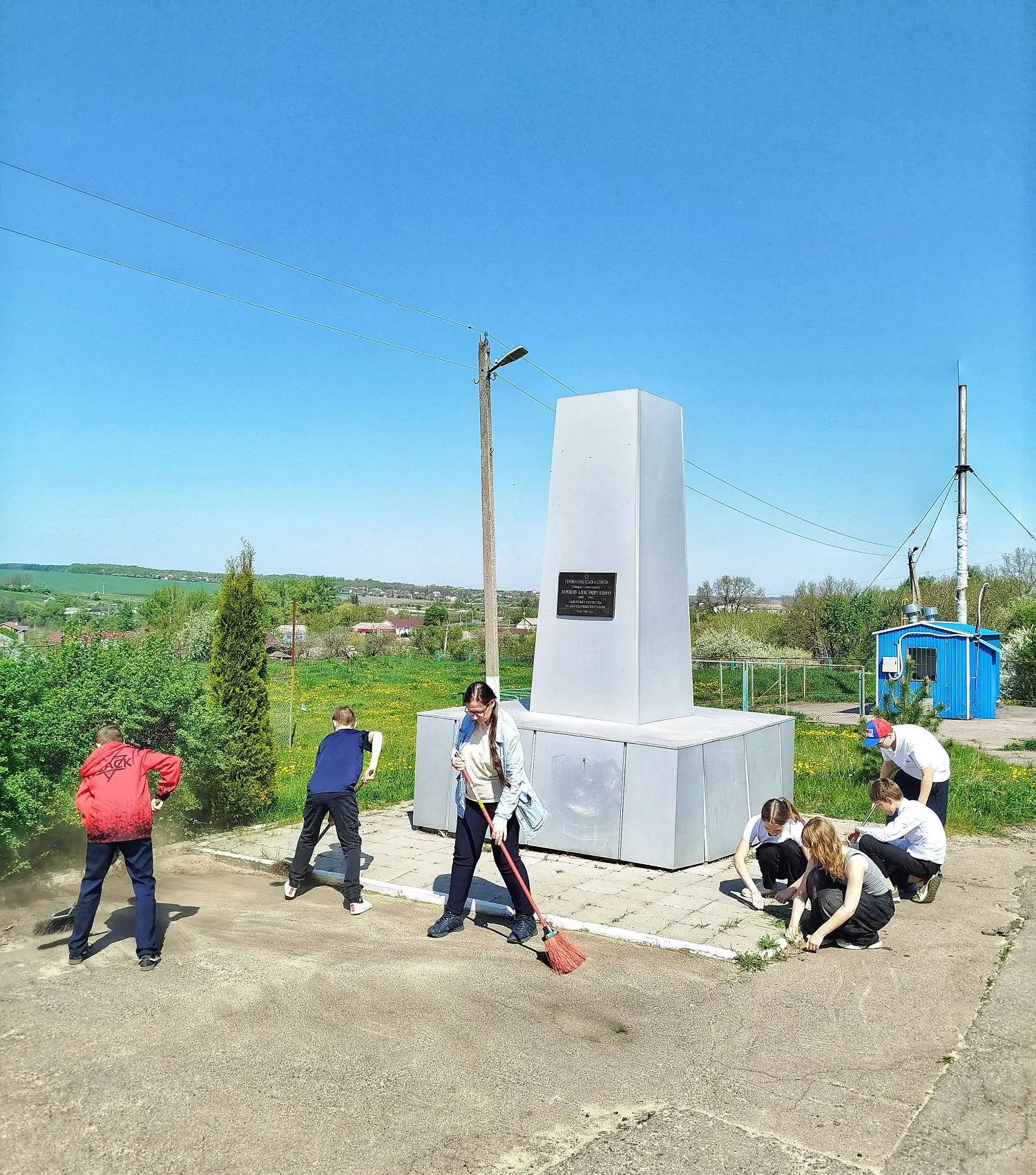 🇷🇺Юные патриоты в действии!🇷🇺
