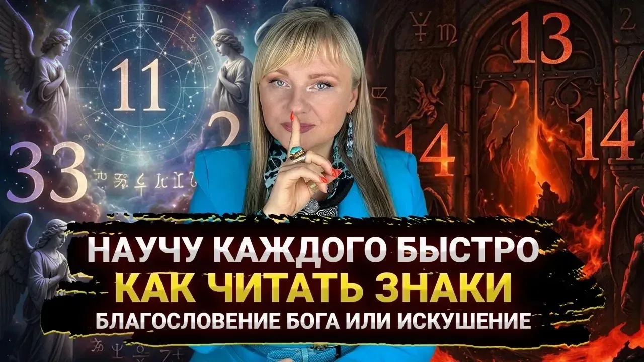 🎉 На канале вышел новый ролик.  Разобрала, как читать знаки в пространстве, которые нам приходят рег