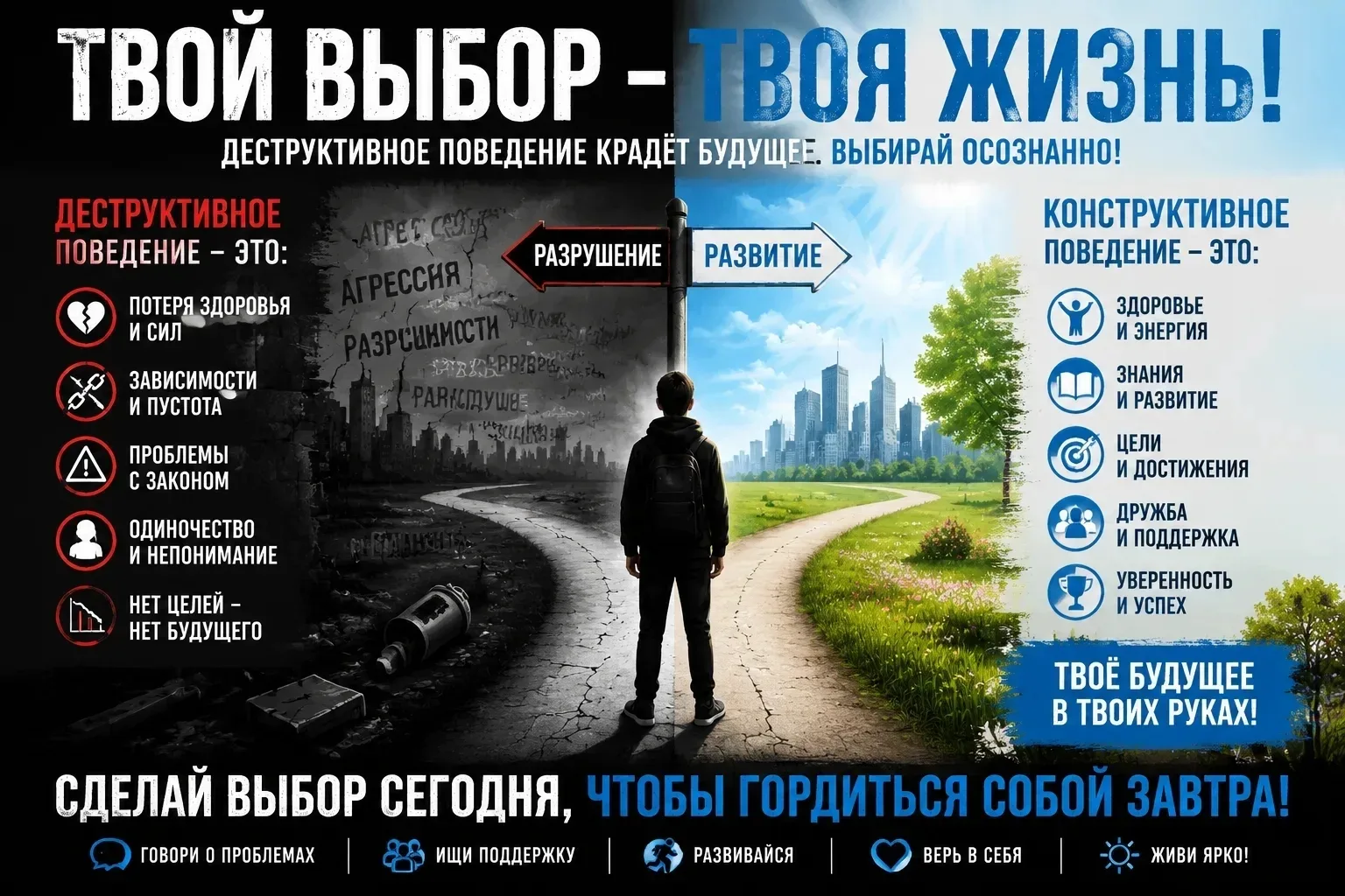 Твоя голова — твой дом. Наведи там порядок 🧠

Знаешь, иногда мы не замечаем, как токсичные мысли, т