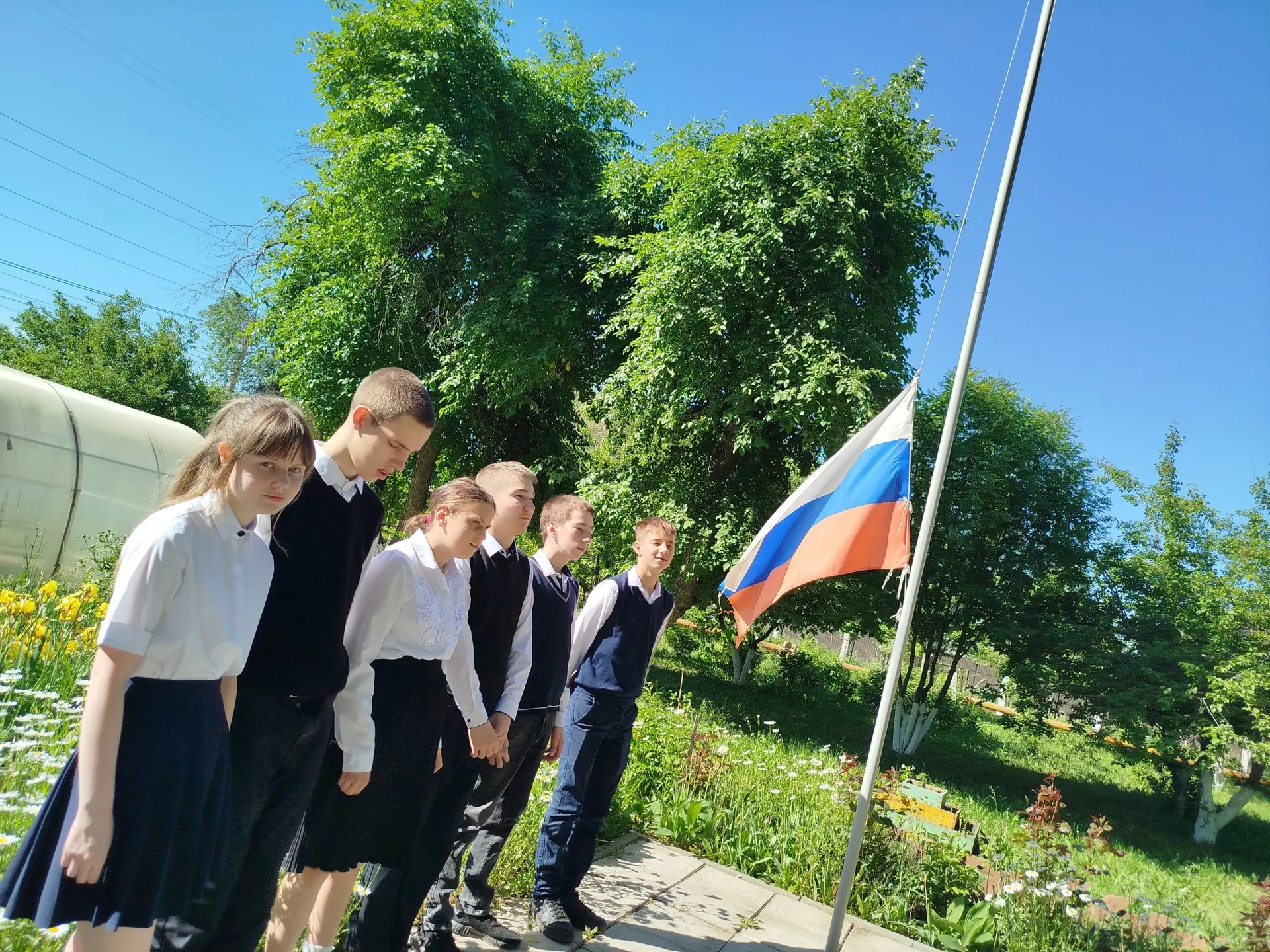 ☀ 25 мая 2026 года, обучающиеся приняли участие в традиционной линейке ГБОУ школы-интер...
