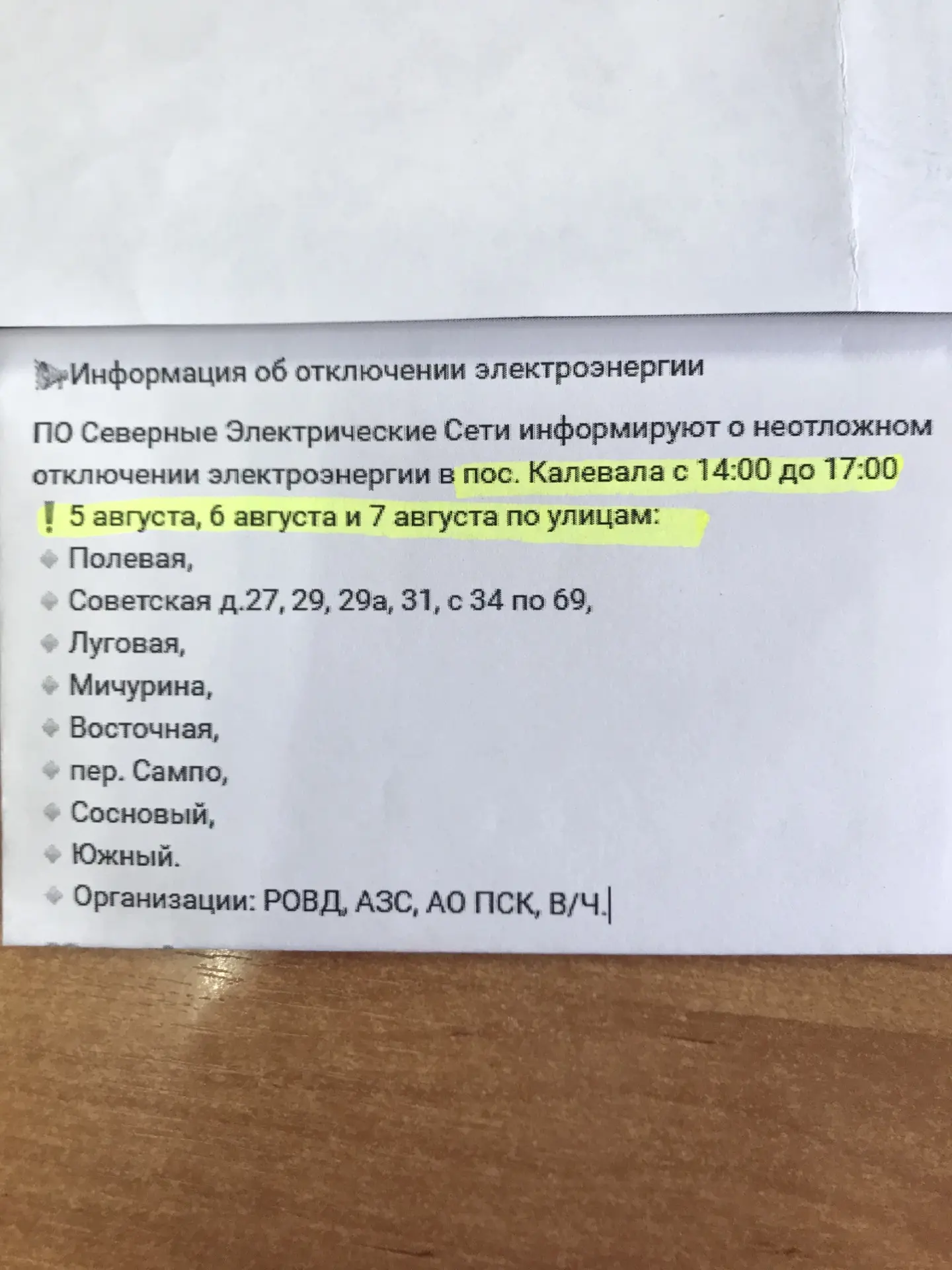 Медиа публикации