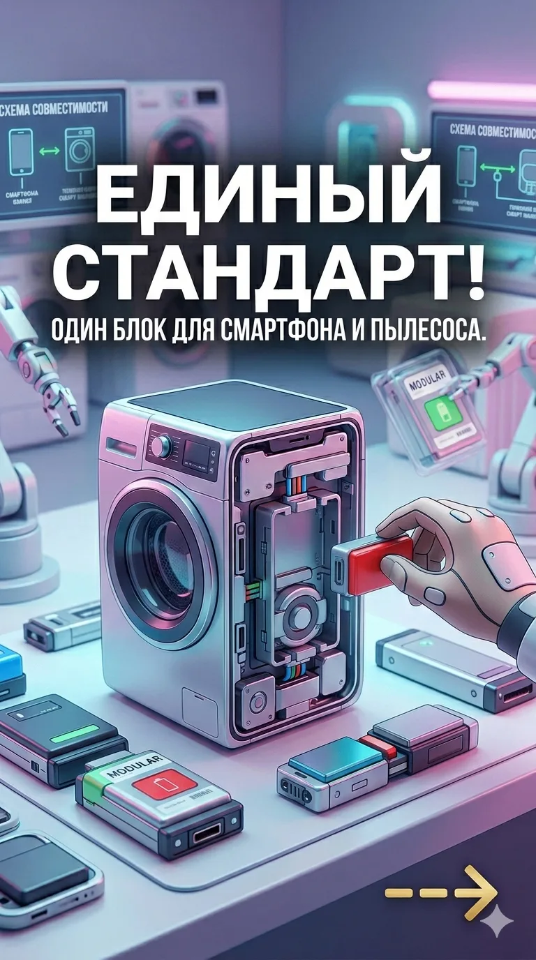 Прощай, уникальная деталь! Привет, стандартизация!
Вспомни: раньше для каждой модели телефона нужен 