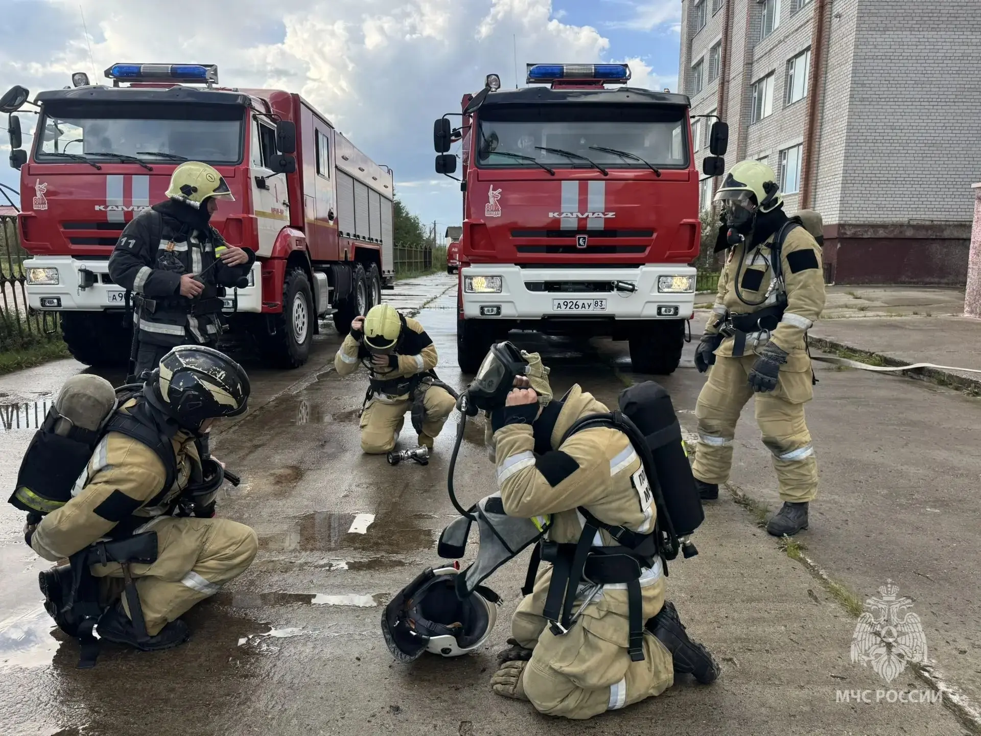 🚒 В готовности в любое время: сотрудники Главного управления МЧС России по Ненецкому а...