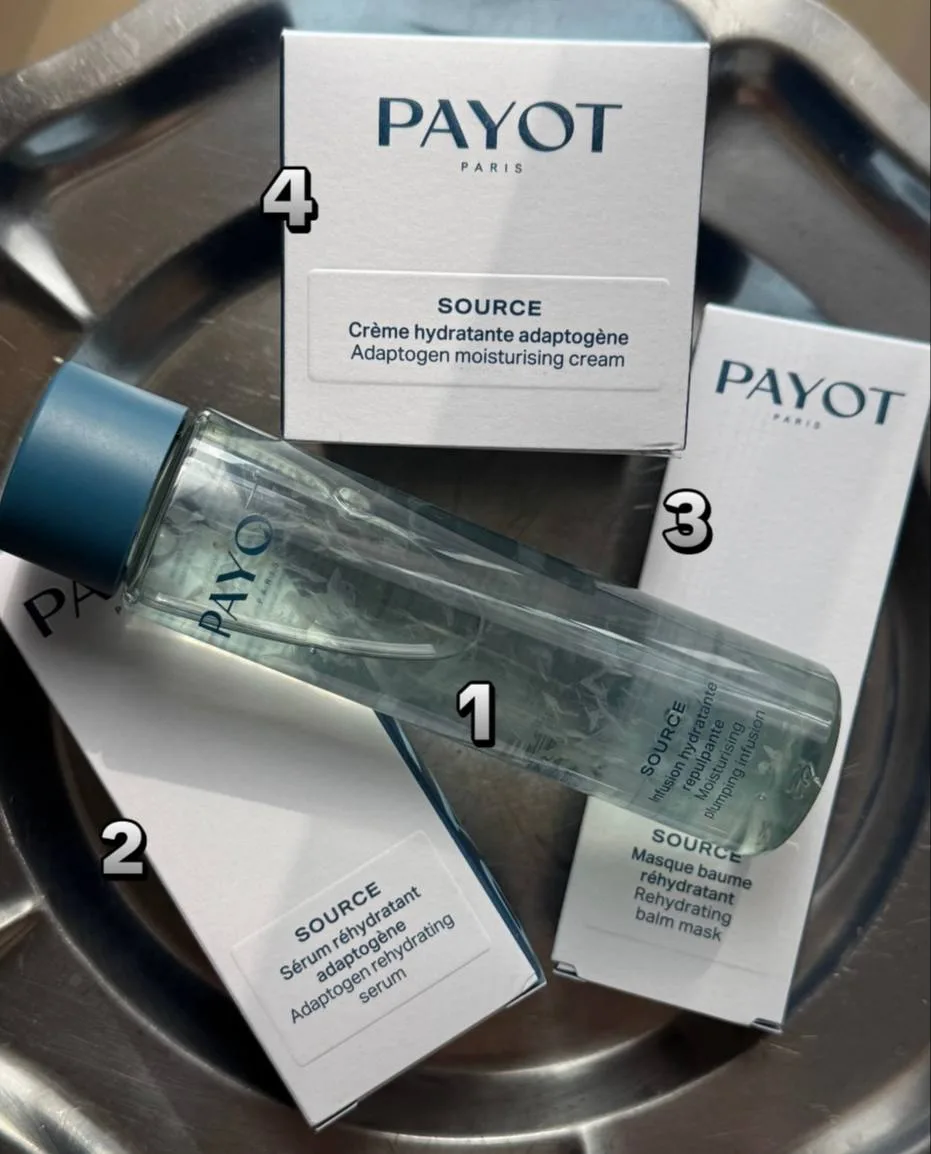 PAYOT дропнули увлажняющую линейку SOURCE на основе адаптогенов. Формулы средств помогают восполнить