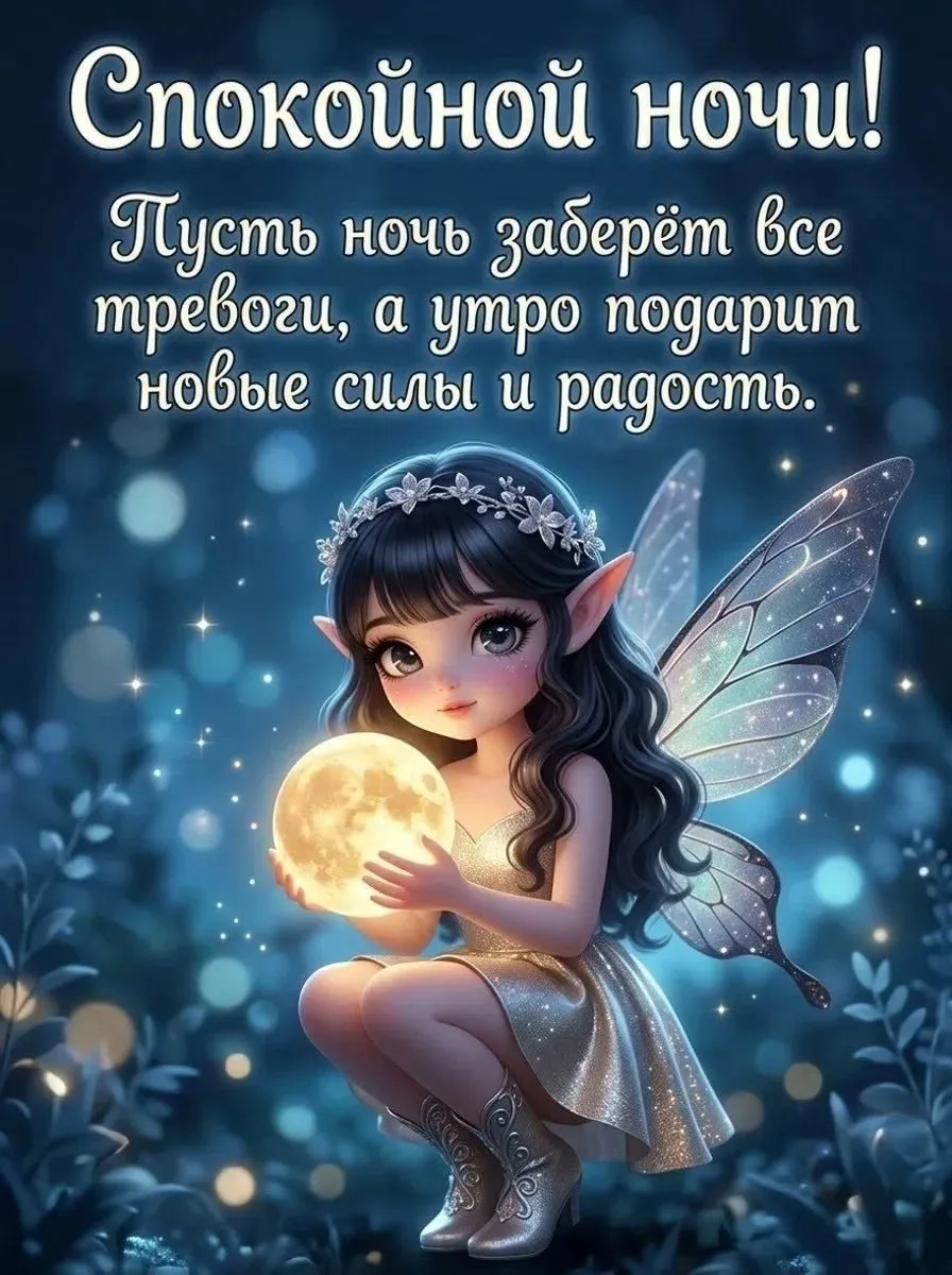 Доброй ночи! Чудесных сновидений! До завтра! ✨🌙