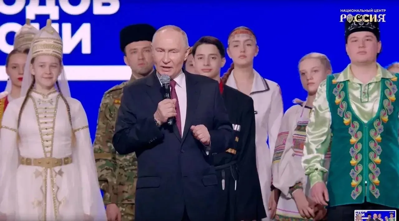Когда звучит единство 🇷🇺  5 февраля в Национальном центре «Россия» в Москве Президент России Владими