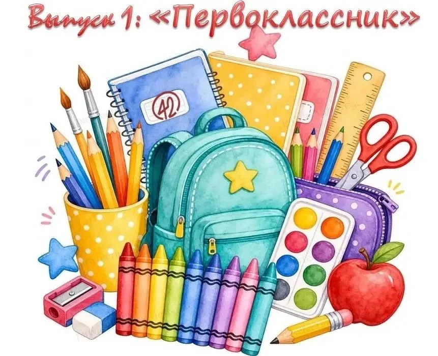 Рубрика «Топ-5: Готовимся к школе» | Выпуск 1. Первоклассник