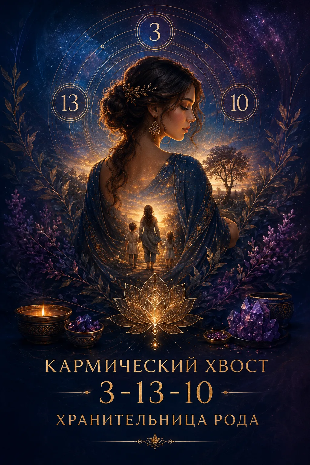 🌹 КАРМИЧЕСКИЙ ХВОСТ 3-13-10: ХРАНИТЕЛЬНИЦА РОДА