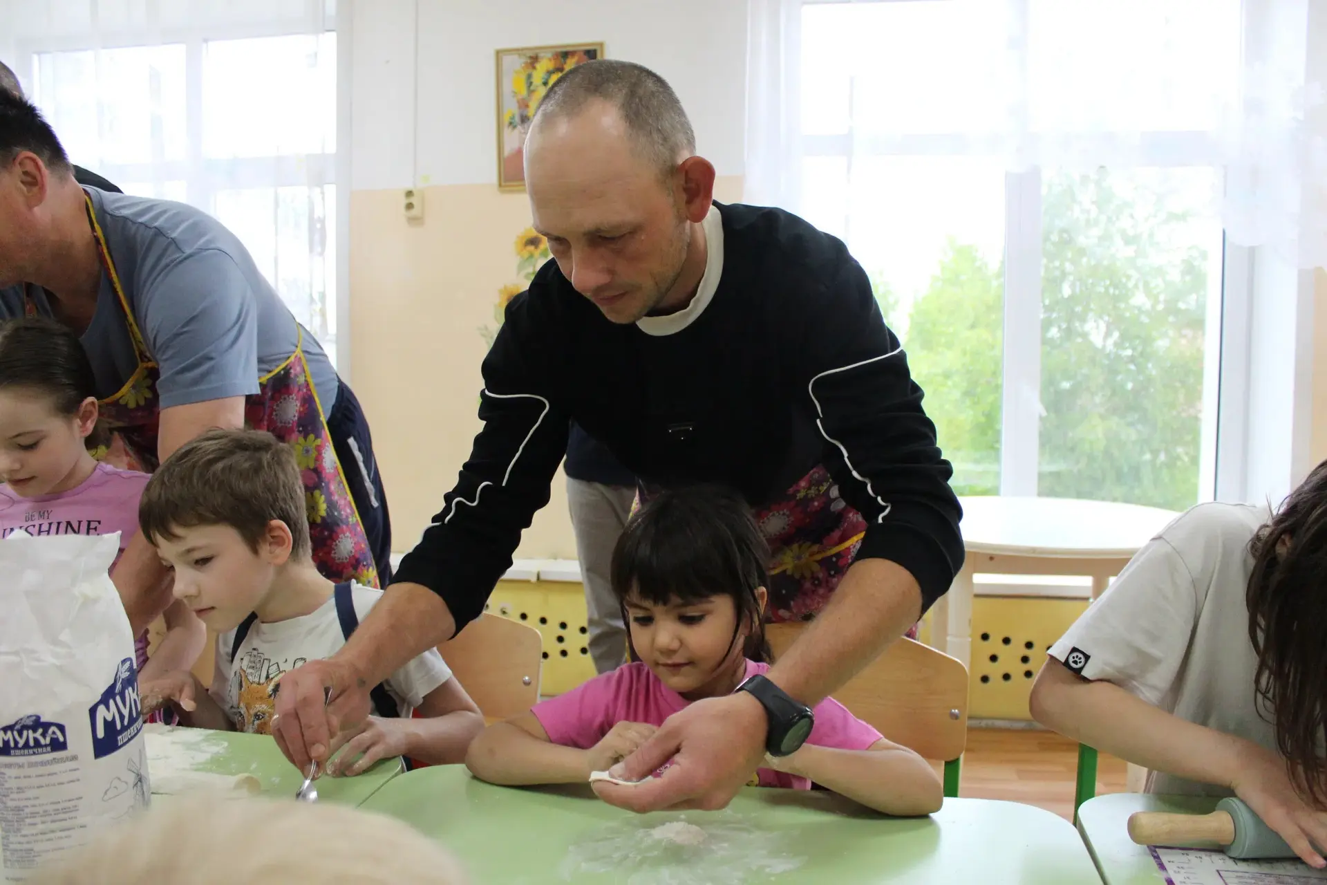 Ветераны, дети и… пельмени... 🥟