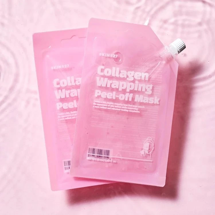 Эффект «второй кожи» и лифтинг за 30 минут? Да, это Collagen Wrapping Peel-Off Mask! 🎭✨