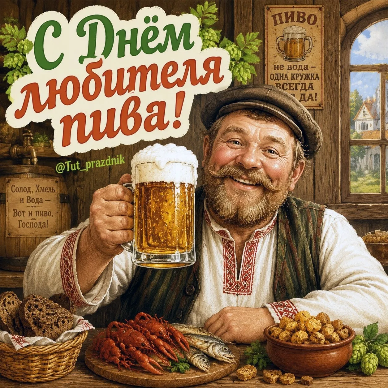 🍺 7 сентября — День любителя пива