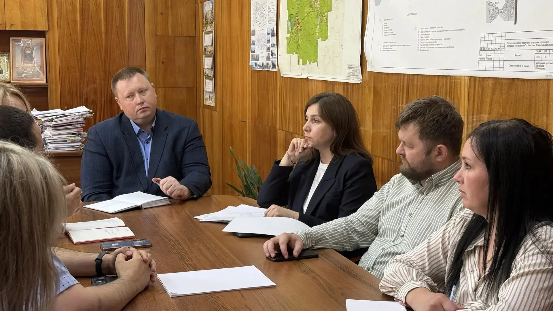В Няндоме обсудили вопросы обращения с твердыми коммунальными отходами