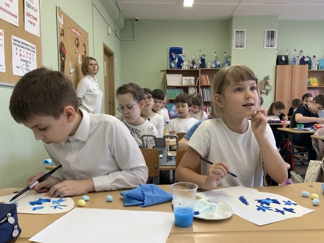 Пасхальное занятие 🎨  🕊 Вчера наша страна отметила не только День космонавтики, но и Пасху – главный