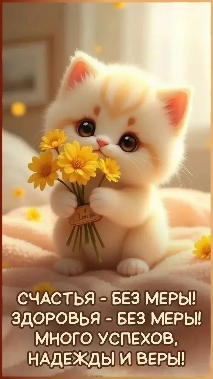 🥰 Ставьте реакции и делитесь открыткой с близкими ❤️
🌺 КРАСИВЫЕ ОТКРЫТКИ 🌺 👉 Подписаться