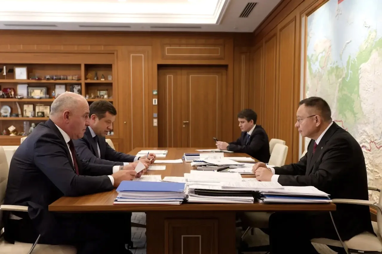Сегодня в Москве вместе с председателем Правительства республики Муратом Аргуновым встр...