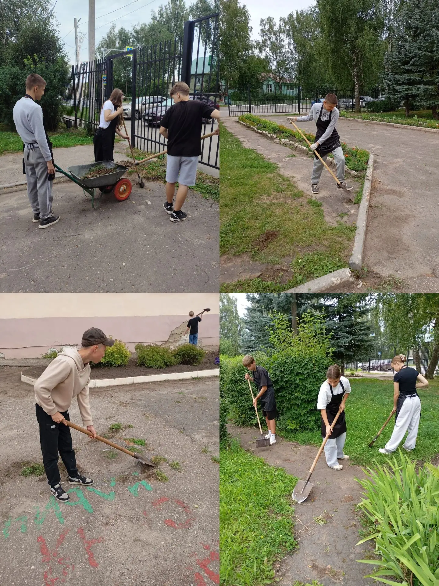«День в ЛТО „Высшая лига“ прошёл с пользой и по-настоящему дружно! 💪✨

Ребята не только трудились, 