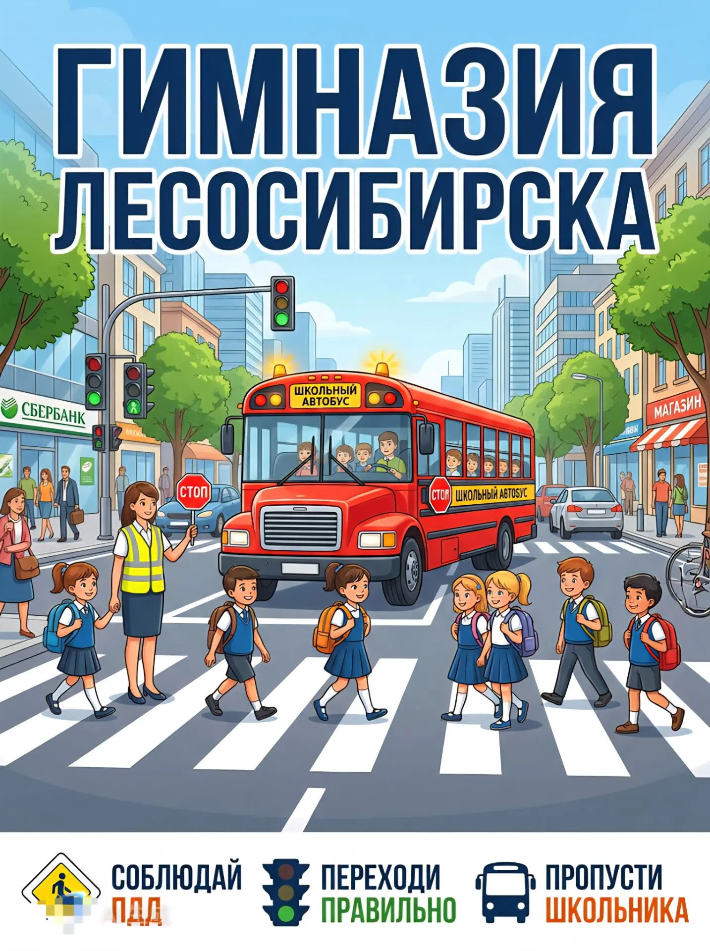 🎒 Лето закончилось, начались уроки, а это значит, что на улицах снова стало оживленно!...
