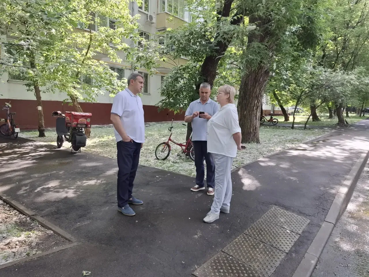 ✅ ИТОГИ ОБХОДА

📆 Сегодня, 11 июня, первый заместитель главы управы Останкинского района Кучма Андр