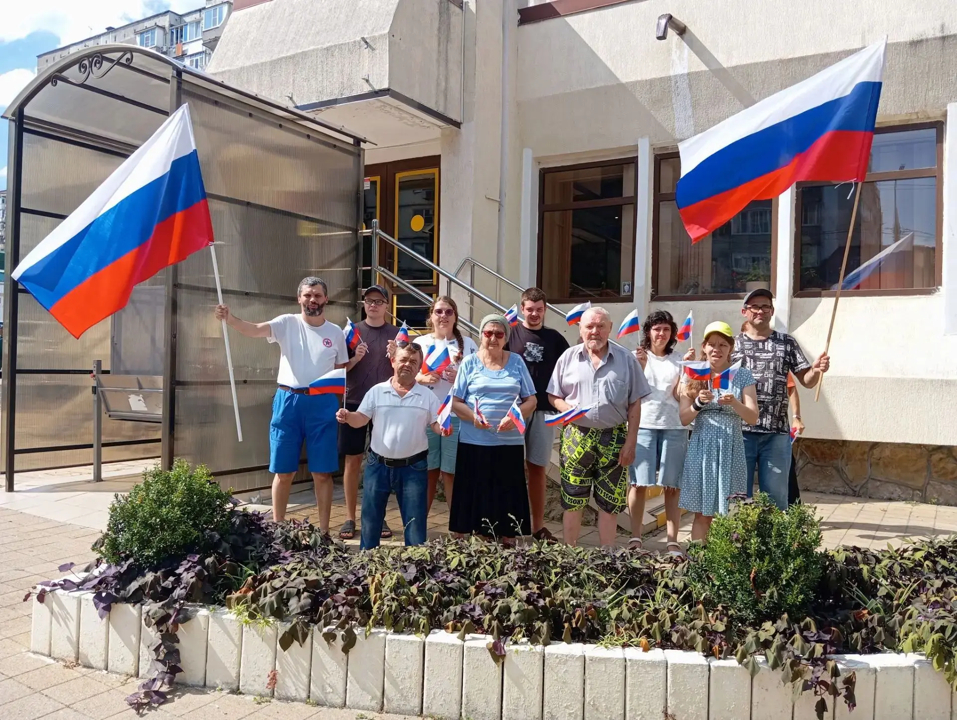 🇷🇺 Белый, синий, красный — цвета, которые объединяют нас!