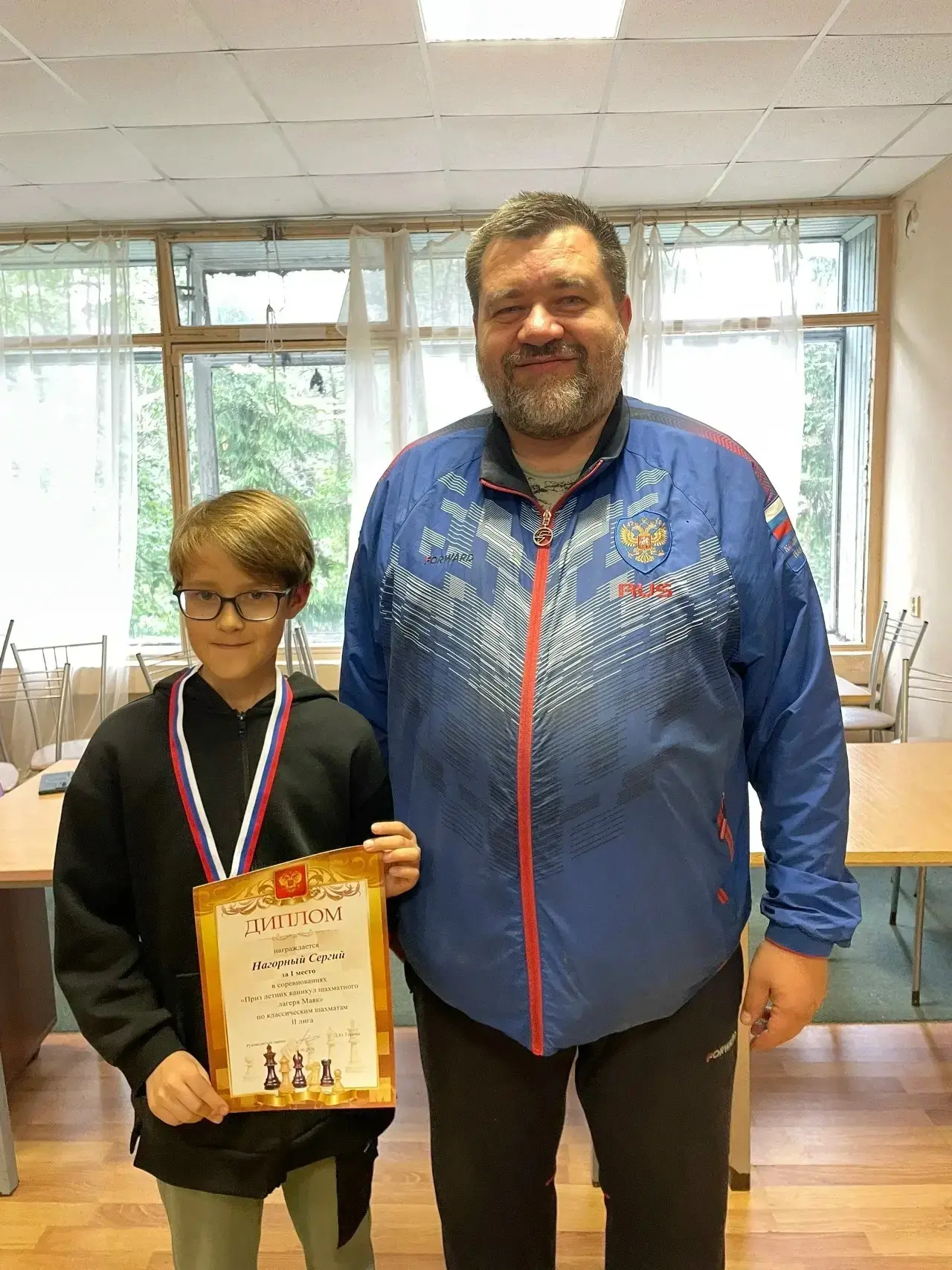 Поздравляем с блестящей победой! 🥇

От всей души поздравляем Нагорного Сергия с завоеванием 1 места