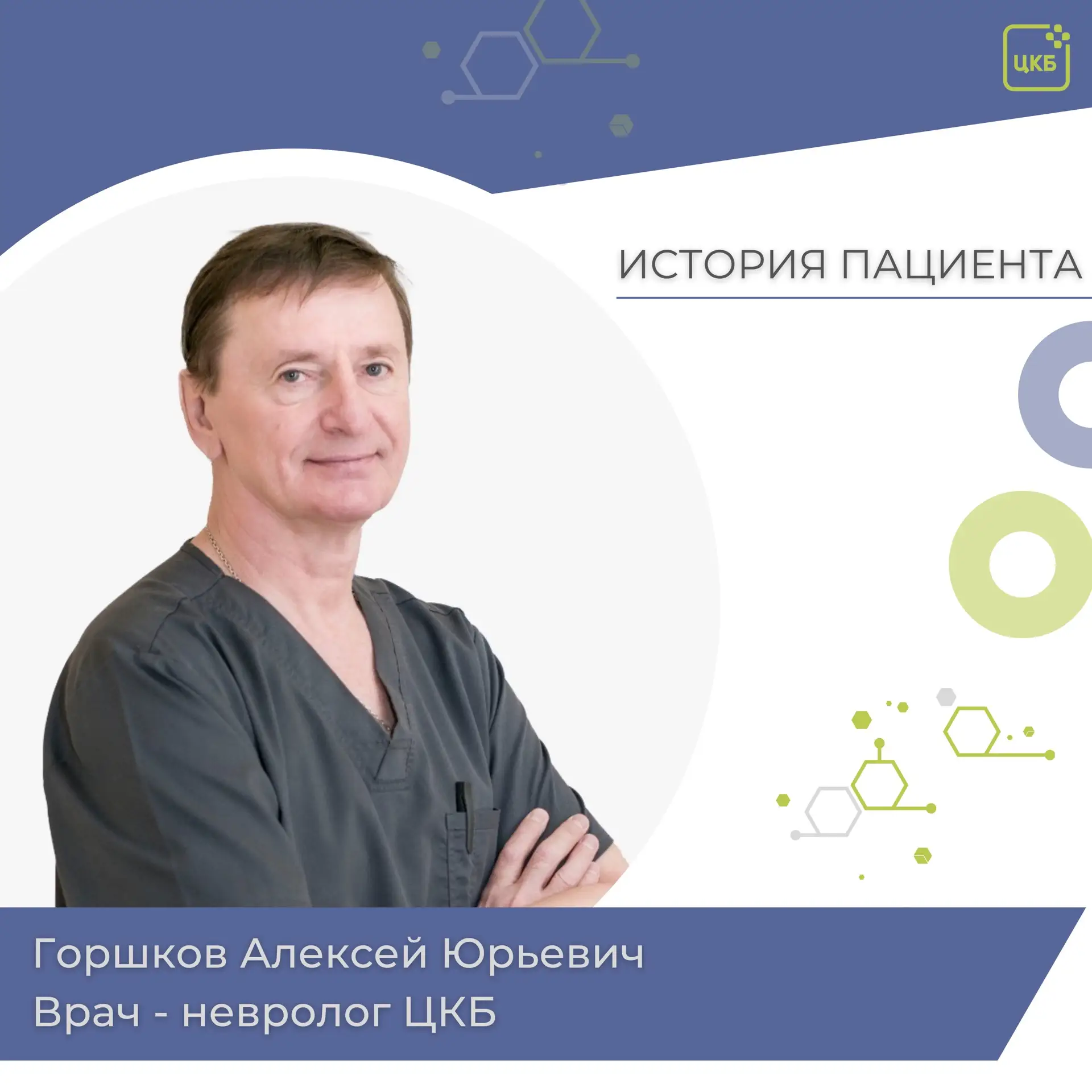 Друзья, сегодня в рубрике #история_пациента_ЦКБ мы поделимся с вами историями, которые ...