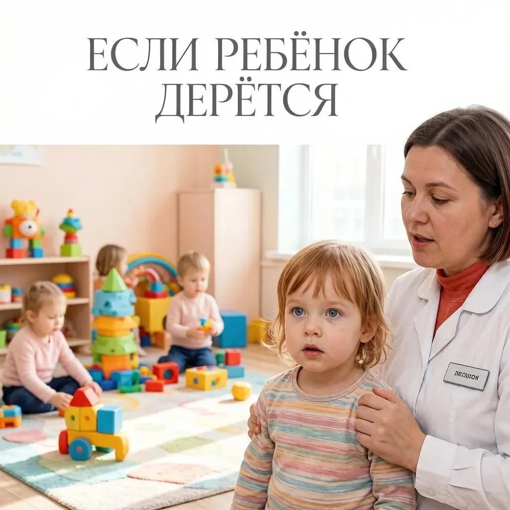 🧒 Если ребёнок дерётся в детском саду — не спешите ругать. Чаще всего за этим стоит не...