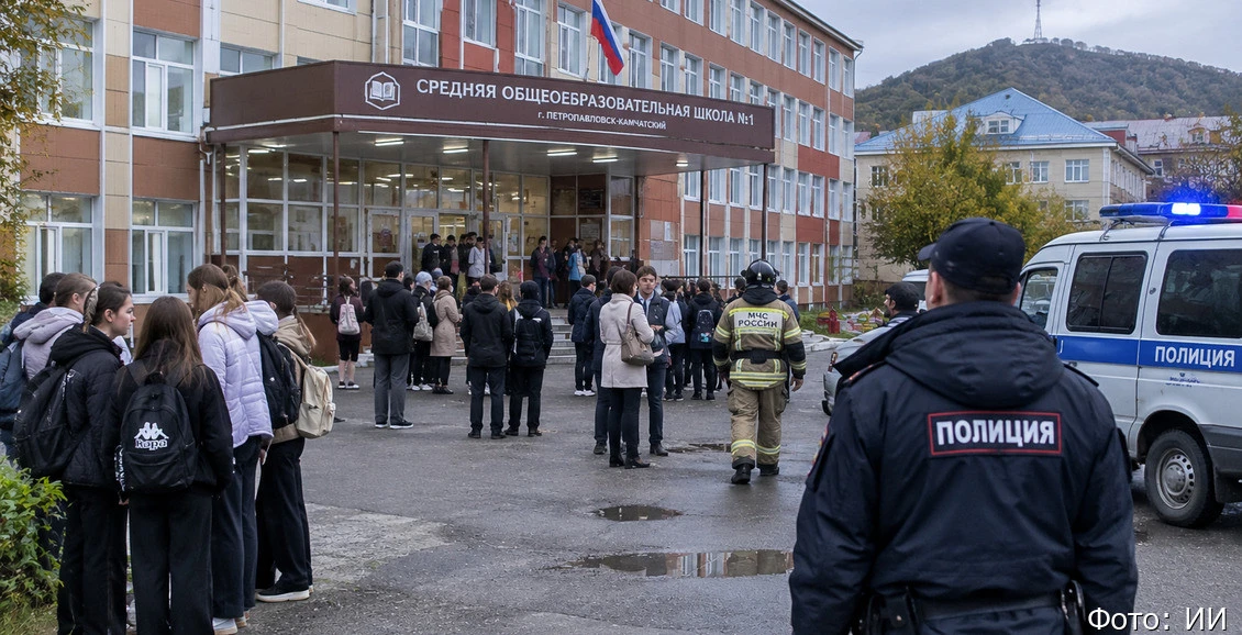 В Петропавловске эвакуировали школу №1 из-за сообщения о минировании