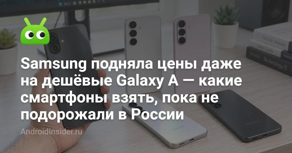 Смартфоны Samsung Galaxy A подорожали в США: какие модели ещё можно взять по старым ценам