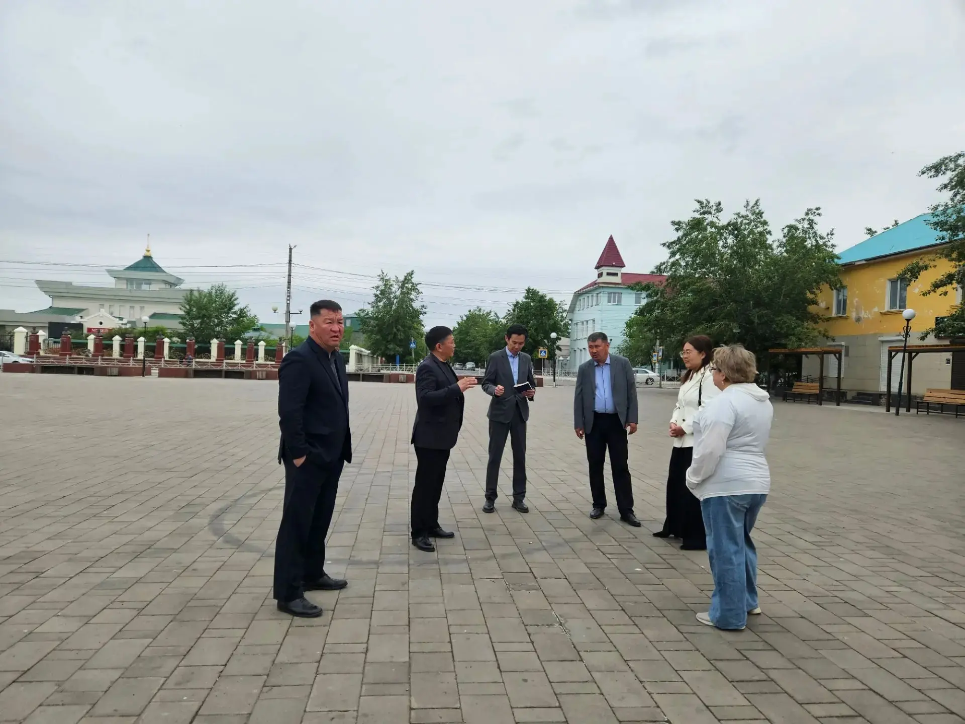 Выездная планерка под председательством Главы городского округа «Поселок Агинское» 

Глава городског
