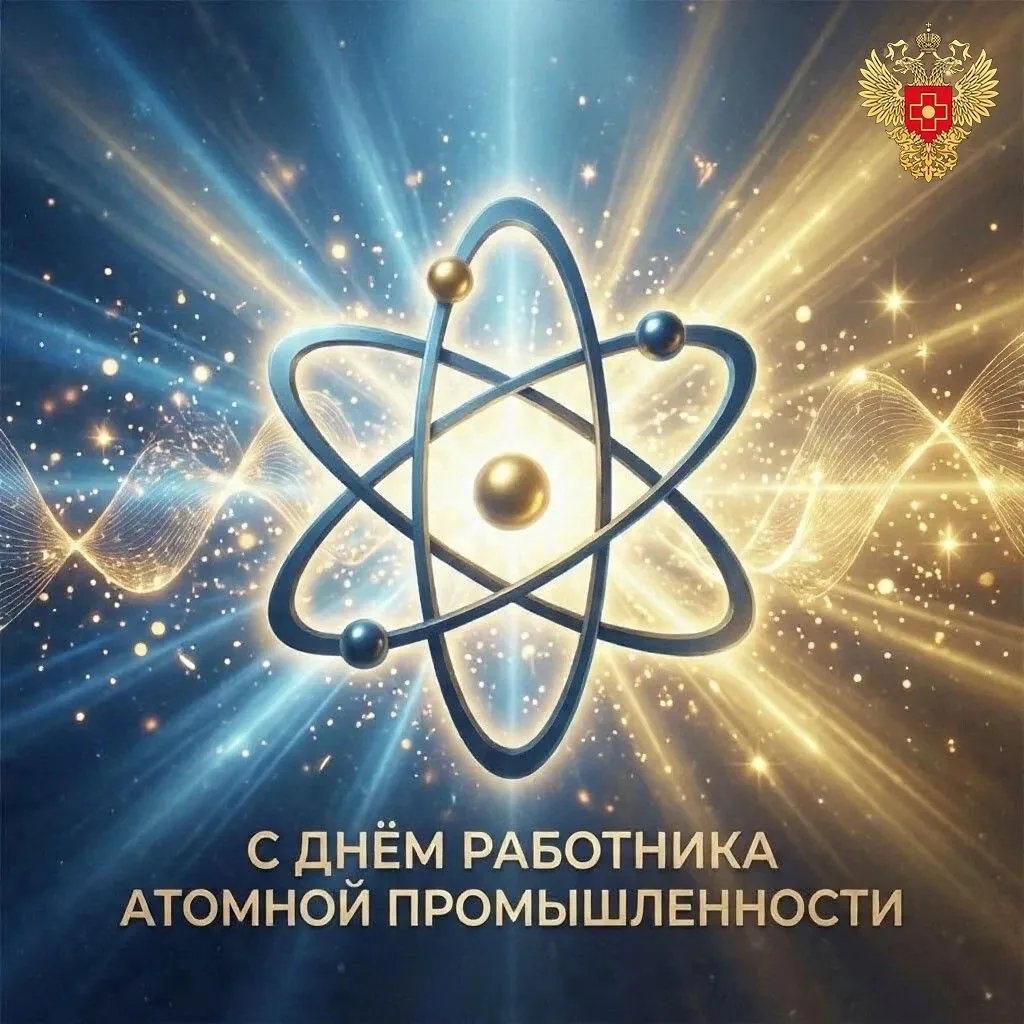 🇷🇺 ФМБА России поздравляет российских атомщиков с Днем работника атомной промышленности!